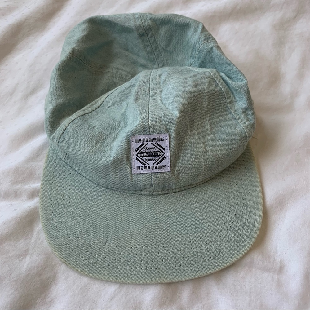 Blue Granola Flat-Billed Dad Cap